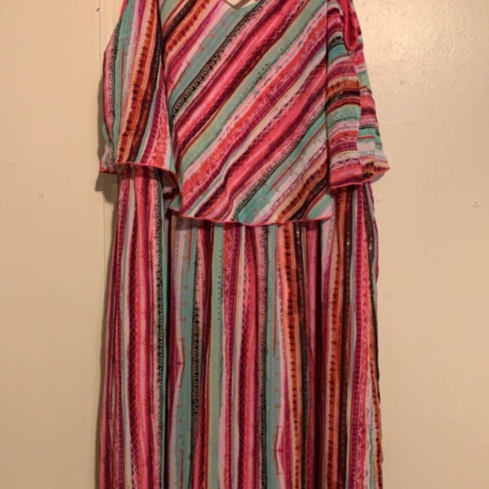 Spaghetti strap maxi dress